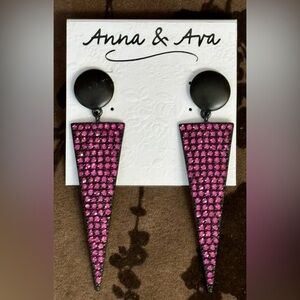 Anna & Ava Retro 80s Style Earrings